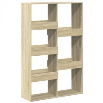 Estantería de madera de ingeniería roble Sonoma 100x33x155,5 cm