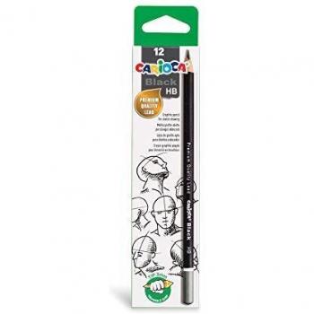 Carioca Triangular HB Pencils, Break-Resistant, 12-Pack