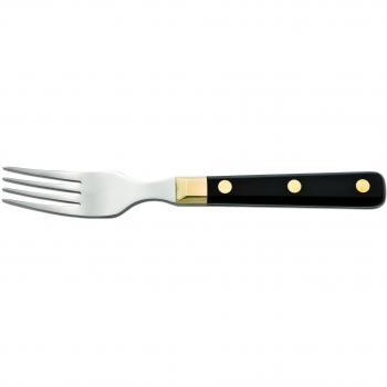Arcos Serie Cuchillos de Mesa, Tenedor, Tenedor de Acero Inoxidable 18y10 de 200 mm, Mango Polioximetileno Color Negro