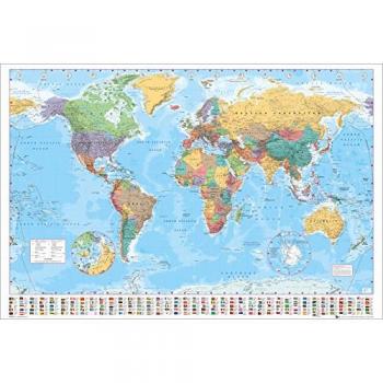 Rocker Locker World Map 2008 Maxi Poster 91 x 61 cm
