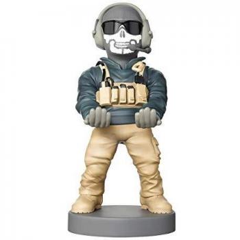 Cable guy Simon Riley, soporte de sujeción y carga para mando de consola y smartphone de con personaje favorito con licencia de Call of duty. Producto con licencia oficial. Exquisite Gaming