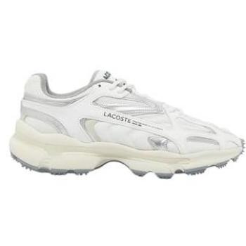 Zapatillas deportivas Lacoste L003 blancas para hombre, talla 41