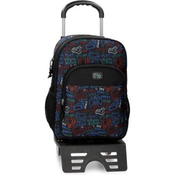 Mochila escolar para niños con carro - Next Level 40cm
