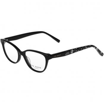 Ted Baker TB9252 001 Gafas Recetadas para Mujer Negras con armazón negro y lentes de 49 mm