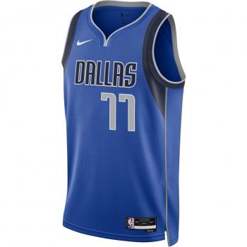 Nike Dallas Mavericks Luka Doncic Icon Edition Men's Jersey - Blue - Size: Small
