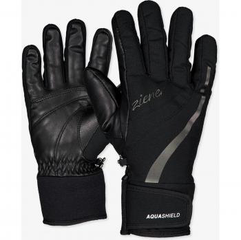 Guantes de esquí Ziener Kitty As para mujer, color negro, talla 7.5