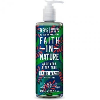 Jabón de Manos Aloe Vera y Árbol de Té 400ml - Faith in Nature
