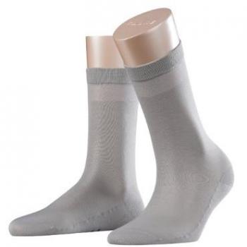 Falke - Calcetines opacas para mujer, talla 41-42, color Plateado 3290