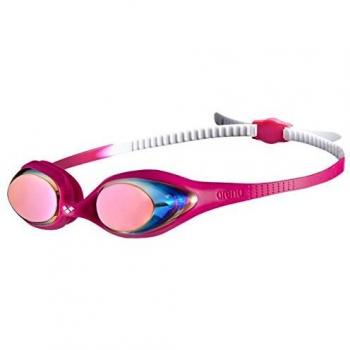 Arena Spider Junior Mirror Swimming Goggles - Unisex - Pink - One Size