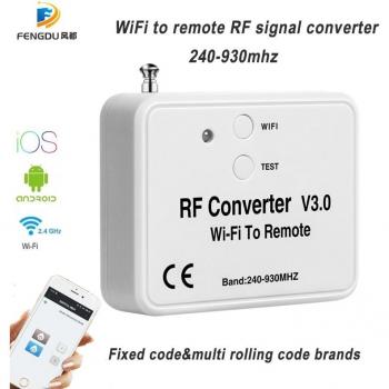Interruptor Wifi 240-930mhz, puente de control remoto y convertidor WIFI a RF para puerta de garaje en casa inteligente