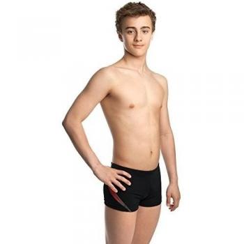 Olymp 4086/Boy 's antichlor Swimshorts - Negro, 2 X L