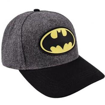 GORRA BATMAN PREMIUM GRIS TALLA 58CM
