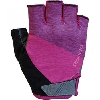 Guantes Cortos Roeckl Bergen Lila Talla 7.5 Hombre