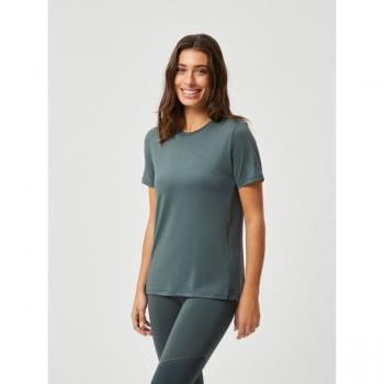 Björn Borg T-Shirt Women Dark Green, Size L