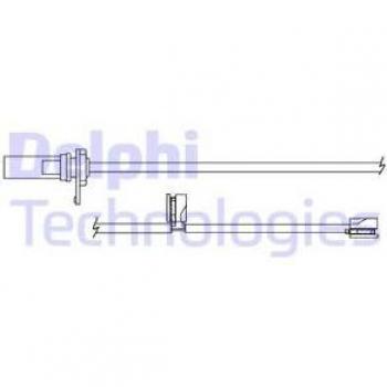 Sensor de desgaste de pastillas de freno DELPHI LZ0305