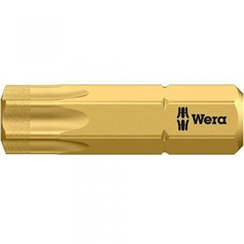 Inserto Torx T 40 Wera 867/1 BDC SB, Acero de herramientas aleado, recubrimiento de diamante, 25 mm