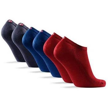 Calcetines Cortos de Bambú para Hombre y Mujer, Super Suaves, Diseño Clásico, Calcetines Tobilleros Transpirables, Pack de 6, Negro, Gris, Blanco