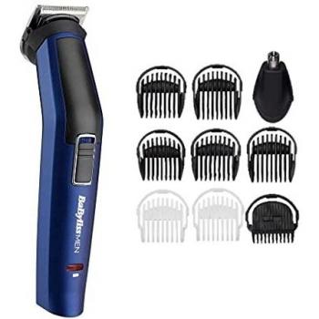 BARBERO BABYLISS CORTAPELO MULTIGROOM 60 MINUTOS AUTON. 6 ACCESORIOS NARIZ BARBA DE 1MM CON BOLSA