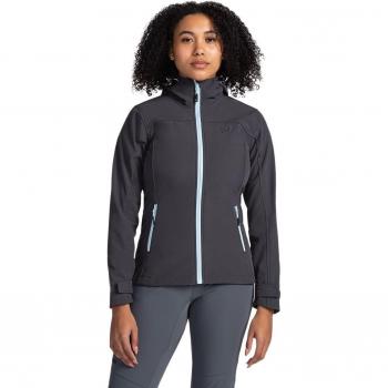 Kilpi Ravia Women's Dark Grey Softshell Hiking Jacket