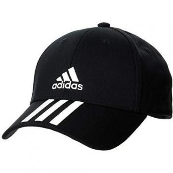 adidas Bball 3s Cap CT Gorra, Unisex Adulto, Black/White/White, OSFC