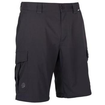 Pantalones Cortos Ternua St. Anthony para Hombre Gris y Negro, Ideal para Montaña