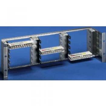 Soporte de instalación LSA Rittal DK 7050.100, Accesorio para armario rack, Color gris, 1 pieza, Acero, 3U