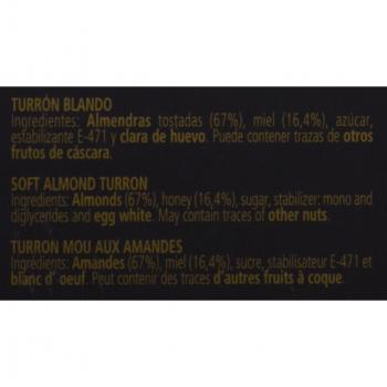 Delaviuda Turrón Blando de Almendras, 250g