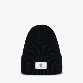 Gorro de Punto Unisex Drisk Black Buff con Forro Polar