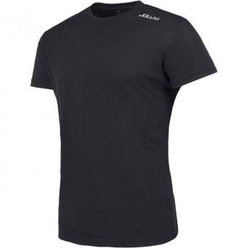 Camiseta de running Joluvi Duplex Black, ligera, transpirable, de secado rápido, con tecnología anti-olor, diseño ergonómico y costuras planas para mayor comodidad