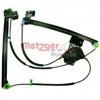 Elevalunas Metzger 2160048 para VW Polo 6N, lado delantero izquierdo