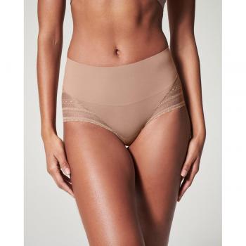Spanx - Braga de compresión de talle alto sin costuras