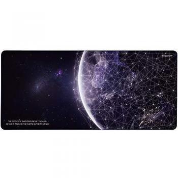 EXCOVIP Alfombrilla de ratón, Tapetes para Mouse de Goma, para Computadoras, PC y Laptops. Negro, 900 × 400mm