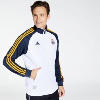 Real Madrid 2022/23 DNA 3-Stripes Sweatshirt - White - Men's Size S