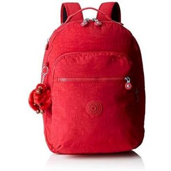 Kipling CLAS Seoul Mochila Escolar, 45 cm, 25 Liters, Rojo