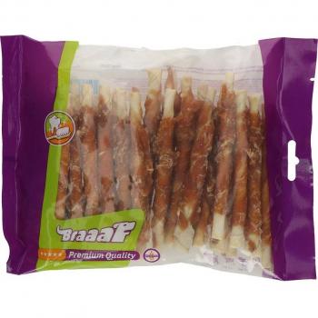Braaaf Chicken Wrapped Dog Chews - 280g (12.5cm)