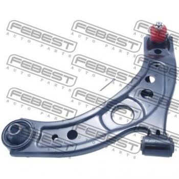 FEBEST Control Arm 0124-KGC10LH - Barra oscilante de suspensión de ruedas, fabricada en materiales de alta calidad, diseñada para ofrecer durabilidad y rendimiento óptimo en la suspensión del vehículo, compatible con modelos específicos, incluye