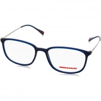 Prada Linea Rossa Spectrum, Monturas de Gafas para Hombre, Transparente Blue Rubber, 55