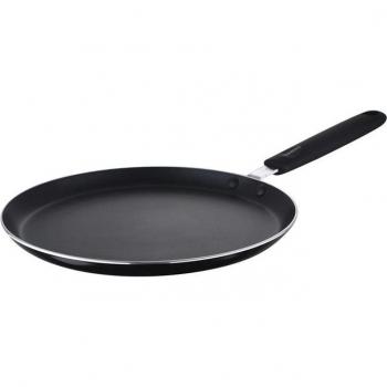 Renberg Sartén para Pancakes 24x1.8cm Aluminio Prensado Inducción Black Jazzy Resistente a Altas Temperaturas