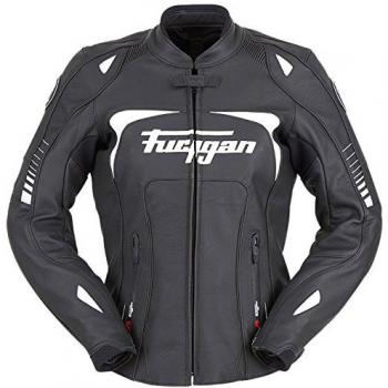 Furygan para hombre de Jengibre Lady, Negro/Blanco, Tamaño L