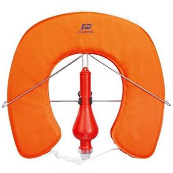 Boya Salvavidas Herradura Plastimo 147n Desmontable Naranja