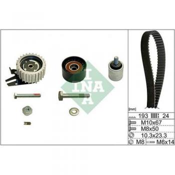 Kit de poleas INA con correa de distribución 530 0619 10