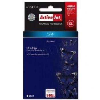 Activejet Tinta Expacjahp0136 Ah-940Crx Recarga Para Hp No.940Xl, Cian