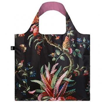 LOQI Mad Arabesque Bag Bolso de Viaje, 15 Liters, Negro