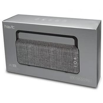 Altavoz Inalámbrico Bluetooth Retro Havit SK559BT - Multifuncional con Entrada AUX y Tarjeta Micro SD, 2 Altavoces de 3W, Batería de 1200mAh y Diseño Compacto