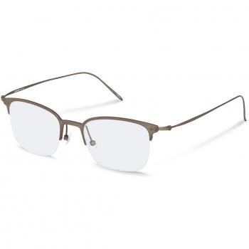 Rodenstock R7086 F Armazones para Hombre Marrones con lentes recetadas