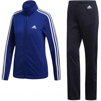 Adidas Back2Bas 3S TS Chándal, Mujer, Azul/Blanco