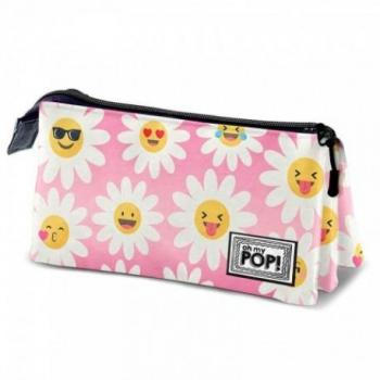 Portatodo Oh My Pop 69811 rosa JuniorPortatodo Oh My Pop Happy Flower Triple 23,5x5x11cm