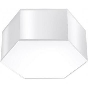 Plafón Sunde Decorativo PVC blanco 2 bombillas 13,5cm