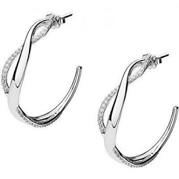 Brosway Orecchini Collezione Ribbon Bronzo rodiato e cristalli Swarovski - bbn21