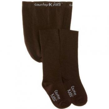 Coup D'Envoi Luxury Warm Winter Tights - Medias para niñas, Marrón